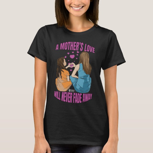 T-shirt Les femmes amoureuses d'une mère Noire (Devant)