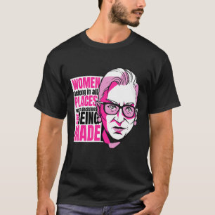 T-shirt Les Femmes Appartiennent À Tous Les Endroits