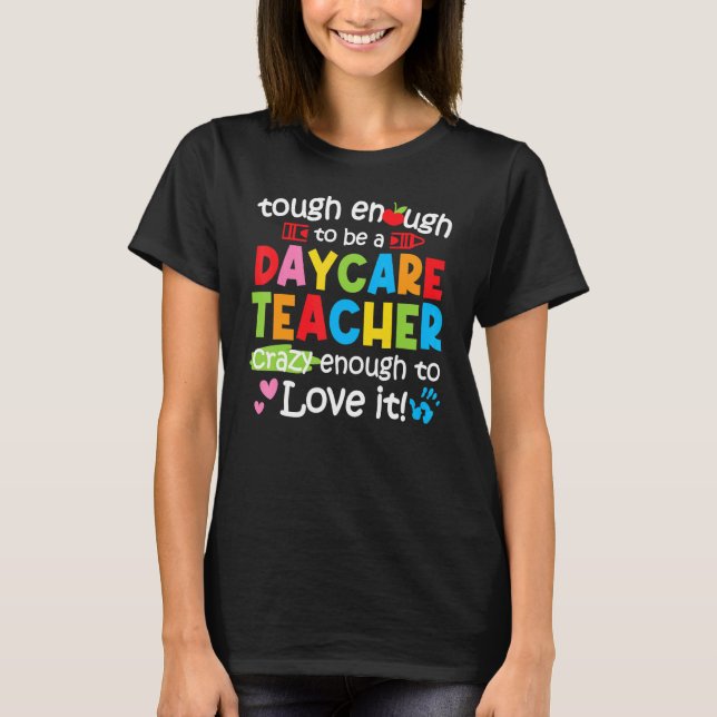 T-shirt Les Femmes Assez Difficile Pour Être Enseignante E (Devant)