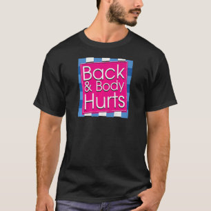 T-shirt Les femmes au dos du corps blessent Citation d'ent