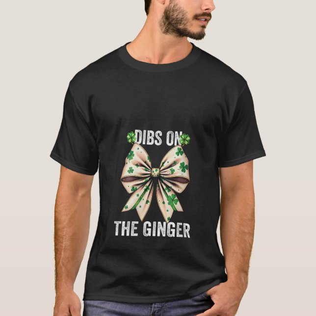 T-shirt Les femmes baisent sur le gingembre St Patrick s C (Devant)