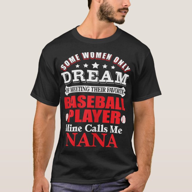 T-shirt Les Femmes Baseball Nana Baseball Nana T (Devant)