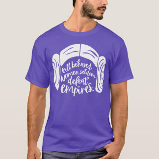 T-shirt 'Les femmes bien élevées vainquent raremen