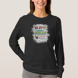 T-shirt Les Femmes Bleached Joyeux Jour De L'École Est-Il