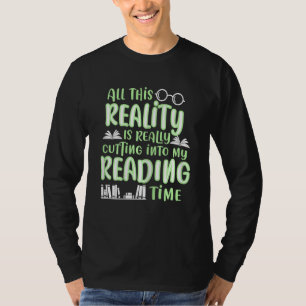 T-shirt Les Femmes Cette Réalité Est En Train De Couper Da