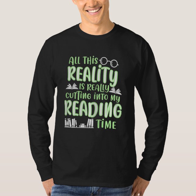 T-shirt Les Femmes Cette Réalité Est En Train De Couper Da (Devant)