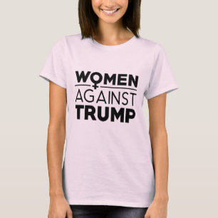 T-shirt Les femmes contre Trump