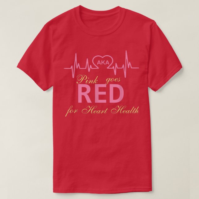 T-shirt Les Femmes Costume AKA Rose devient rouge pour la  (Design devant)