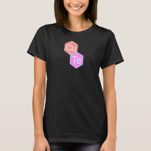 T-shirt Les Femmes CuTe Éléments Périodiques Premium