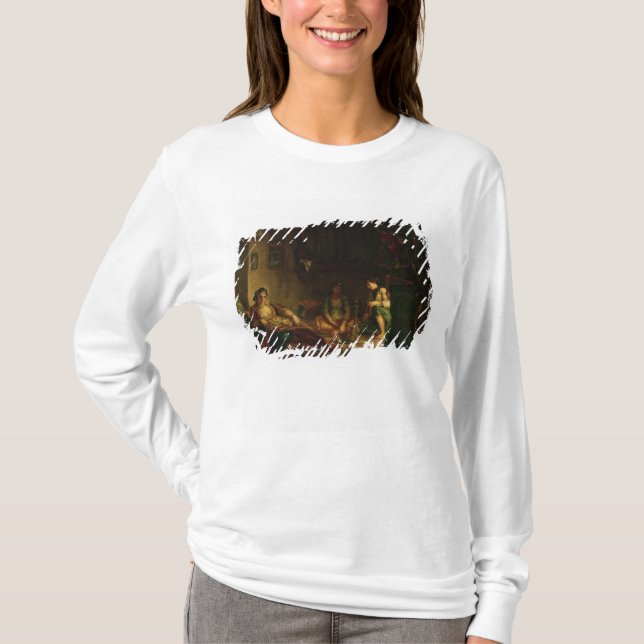 T-shirt Les femmes d'Alger dans leur harem, 1847-49 (Devant)