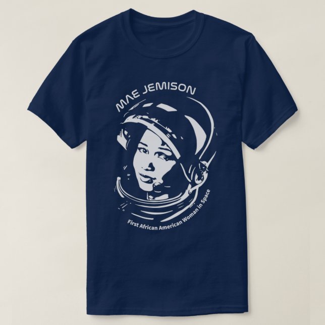 T-shirt Les femmes dans l'espace Mae Jemison (Design devant)