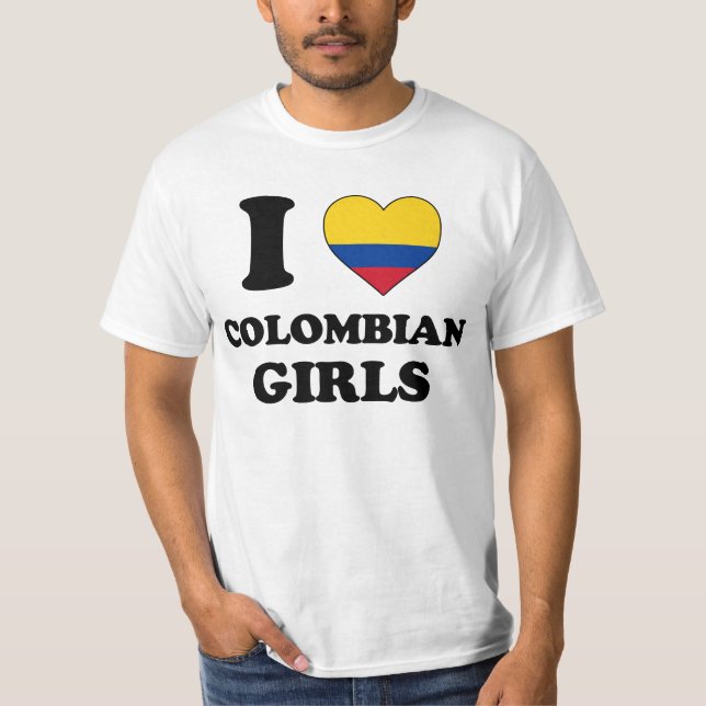 T-shirt Les Femmes de Colombian (Devant)