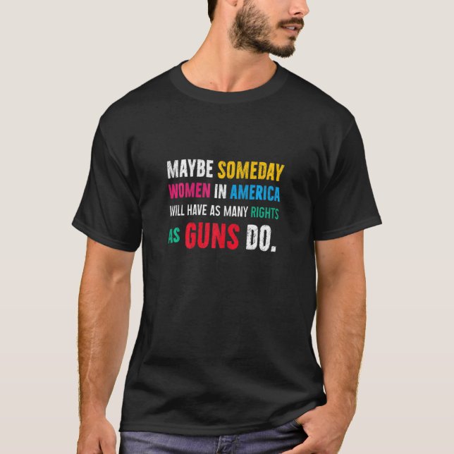 T-shirt Les femmes de contrôle des armes pas Womenu2019s C (Devant)