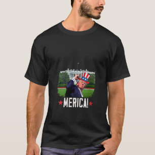 T-shirt Les femmes de Merica Trump combattent 4 juillet Da
