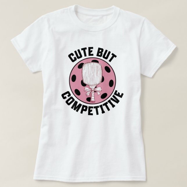 T-shirt Les Femmes De Pickleball Drôle Dire (Design devant)