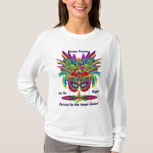 T-shirt Les femmes de vaudou de mardi gras allument tous