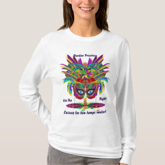 T-shirt Les femmes de vaudou de mardi gras allument tous