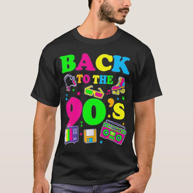 T-shirt Les femmes des années 90 (Devant)