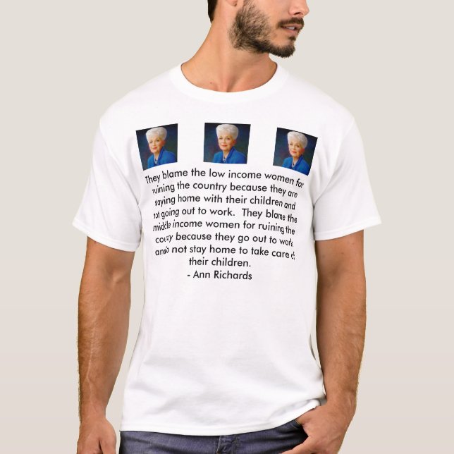 T-shirt Les femmes doivent blâmer ! (Devant)