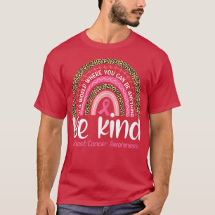 T-shirt Les femmes doivent être gentils Sensibilisation au