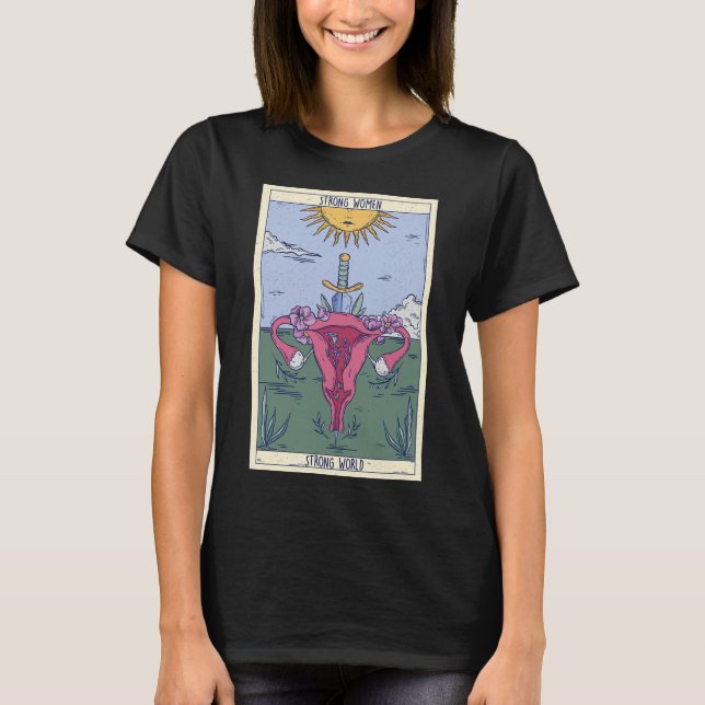 T-shirt Les femmes du monde fort (Devant)