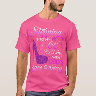 T-shirt Les femmes entrent en mon 60e anniversaire avec le