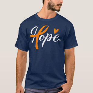 T-shirt Les Femmes Espèrent La Leucémie Support Chemise Po