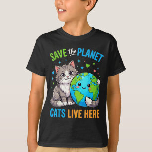 T-shirt Les femmes et les hommes de la journée de la Terre