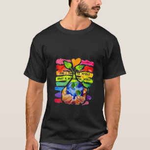 T-shirt Les Femmes Et Moi, Je Me Pense Quel Monde Merveill