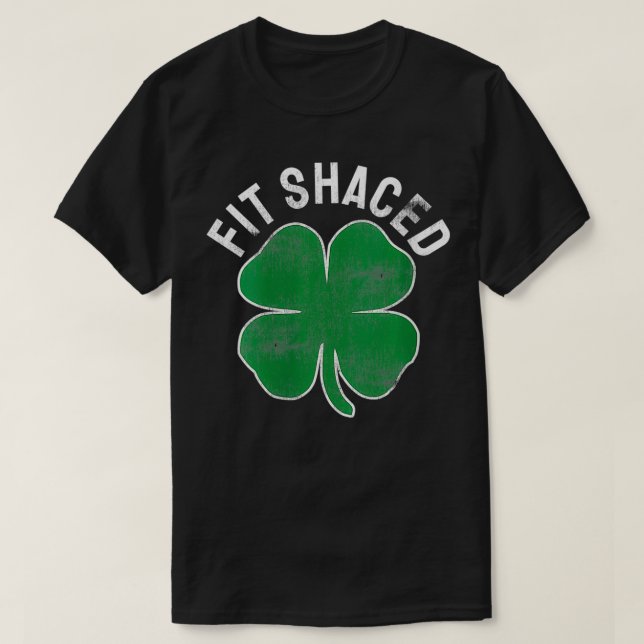 T-shirt Les Femmes Fit Shacty Funny Irish Boire ST PATRICK (Design devant)