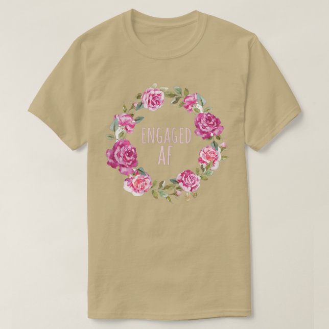 T-shirt Les femmes font de l'épouse de l'AF une femme Mari (Design devant)