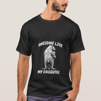 T-shirt Les FEMMES Géniales Comme Ma Fille Hommes Fantasti