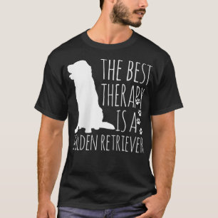 T-shirt Les Femmes Golden Retrievers Sont Le Meilleur Chie