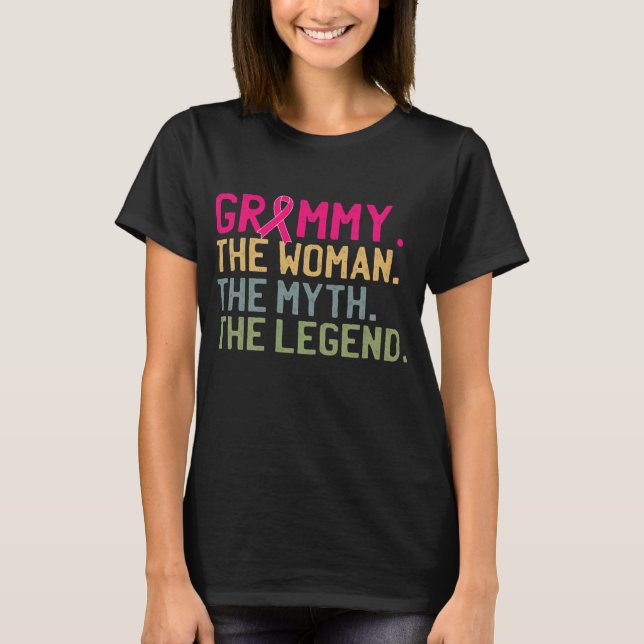 T-shirt Les Femmes Grammy La Femme Le Mythe La Légende (Devant)