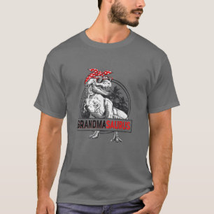 T-shirt Les femmes grand-masaurus Rex Dinosaur Drôle Mère