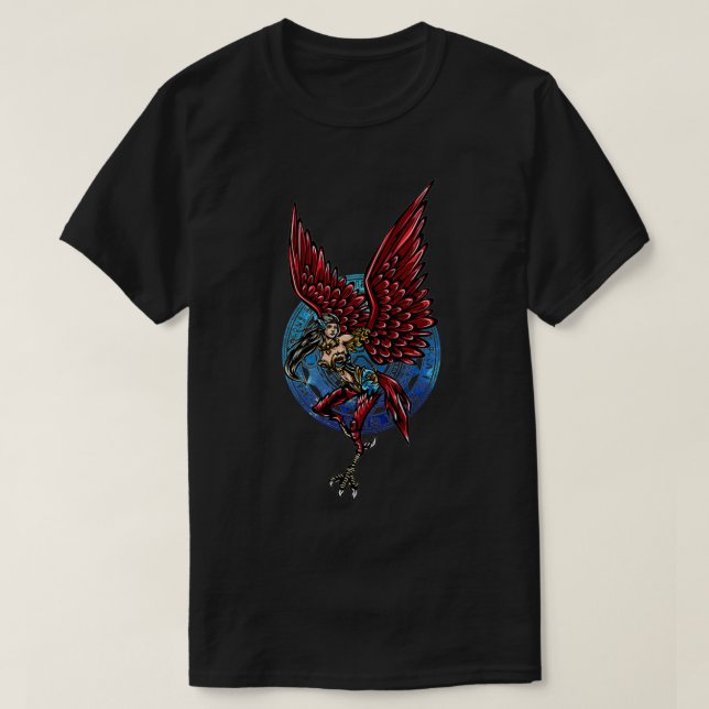 T-shirt Les femmes Harpy La mythologie grecque antique Die (Design devant)