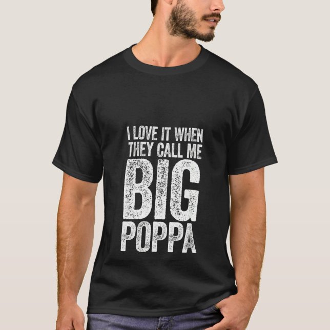 T-shirt Les Femmes Hiphop Papa J'Aime Quand Ils M'Appellen (Devant)