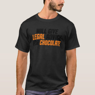 T-shirt Les Femmes Hommes Avocats Donneront Des Conseils J