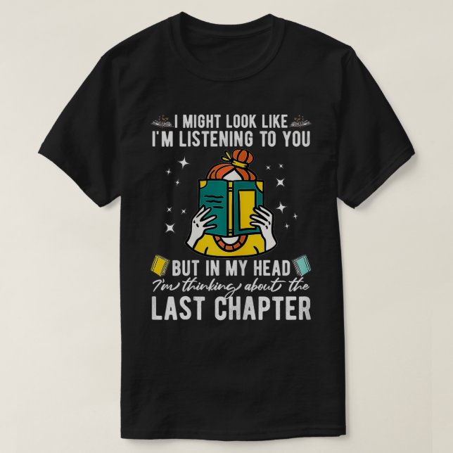 T-shirt Les femmes, j'ai l'air de vous écouter Fun (Design devant)