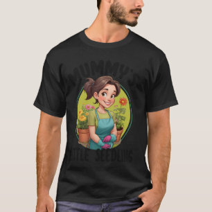 T-shirt Les femmes jardiner Maman Le petit jardin de semis