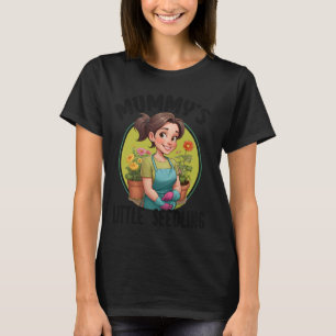 T-shirt Les femmes jardiner Maman Le petit jardin de semis