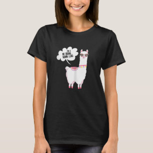 T-shirt Les femmes, je ne suis pas un drame...Mama Llama b