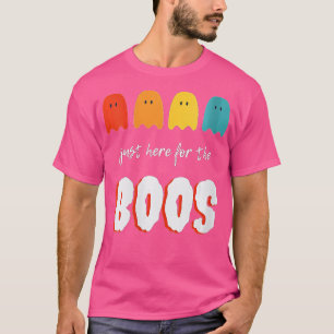 T-shirt Les Femmes Je Suis Juste Ici Pour Le Boos Drôle Ha