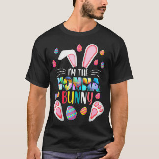 T-shirt Les femmes Je suis la famille Nonna Bunny de Pâque