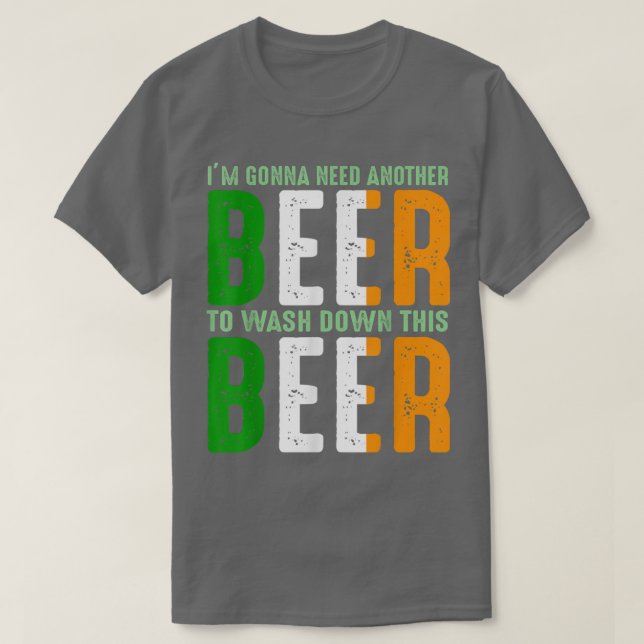 T-shirt Les femmes, je vais avoir besoin d'une autre bière (Design devant)