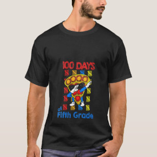 T-shirt Les Femmes Joyeuses 100 Jours D'École Cinquième An