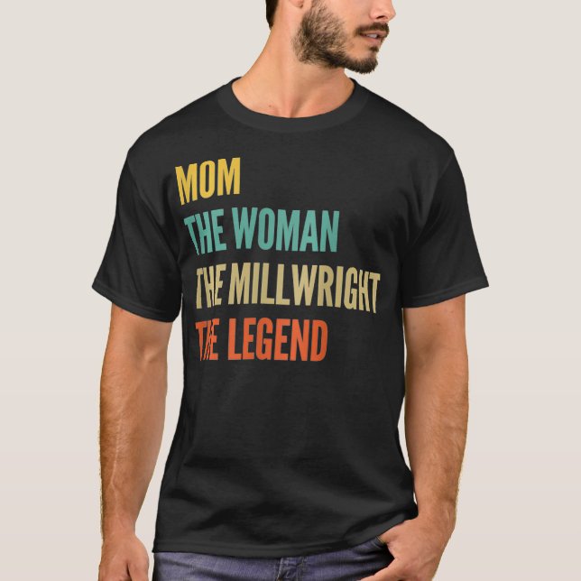 T-shirt Les Femmes La Mère La Femme La Milice La Légende (Devant)