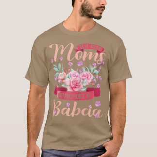 T-shirt Les femmes les meilleures mamans promu Babcia Gran
