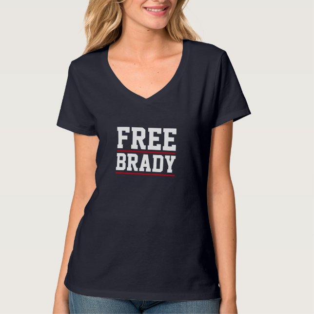 T-shirt Les femmes libèrent Brady (Devant)