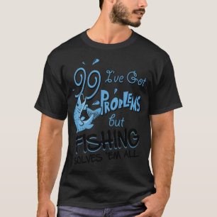 T-shirt les femmes m'aiment les poissons me craignent, Pêc